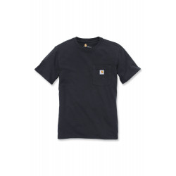 103067, WOM. WORKW POCKET S/S T-SHIRT, T-shirt manches courtes avec poche, Coton polyester, Carhartt,  ,