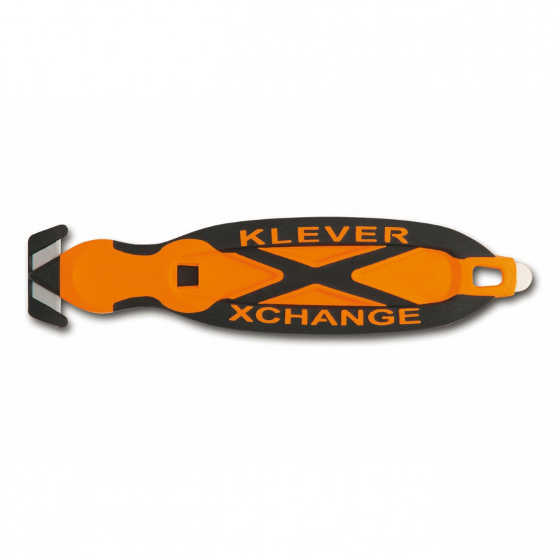KXCD, EXCHANGE LAME DOUBLE, Cutter de sécurité lame interchangeable,     ,Klever innovations, S9LAMESKXHDP100, orange