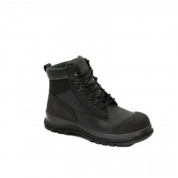 F702903, DETROIT 6 WORK BOOT, Chaussure sécurité S3 ,  , Carhartt, Vibram Rugged Flex , 001-BLK/Black (Noir)