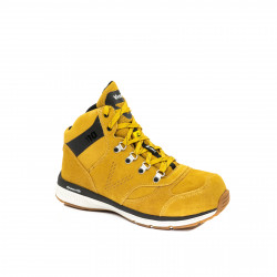 ES69, TRAINER HX S3, Chaussure de sécurité,  Aluminium embout, Vismo, Coté extérieur, Marron,NRG55, EN20345, ESD S3 SRC